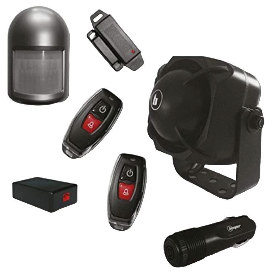 Alarme Camping Car : exemple de technologies