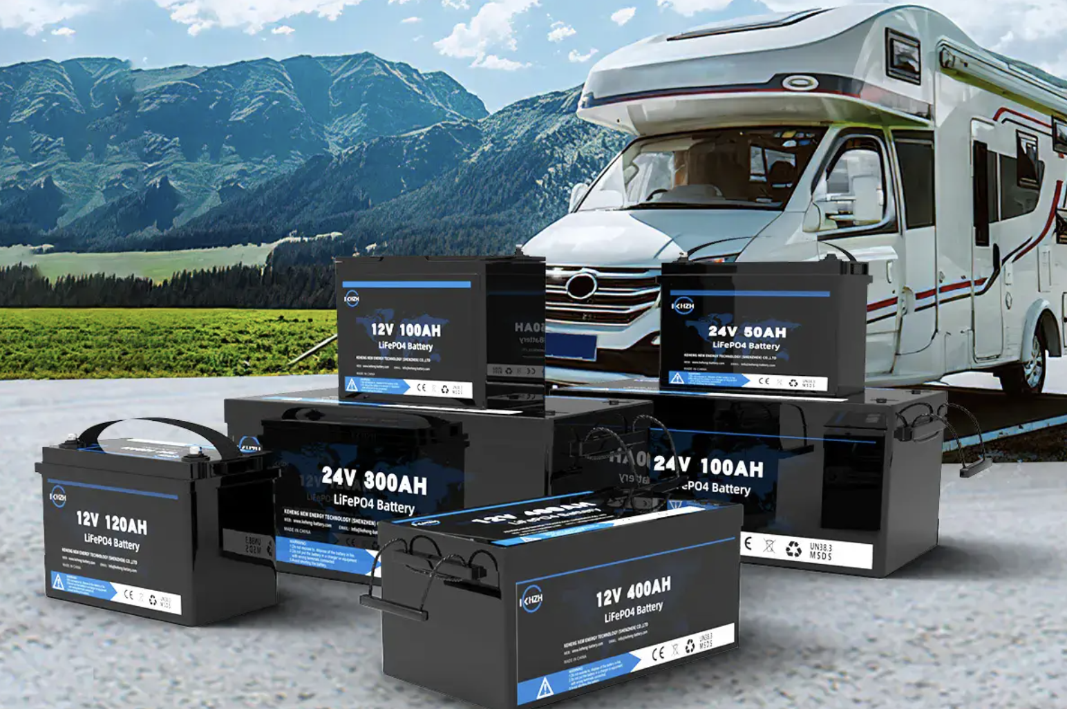 batterie lithium camping car