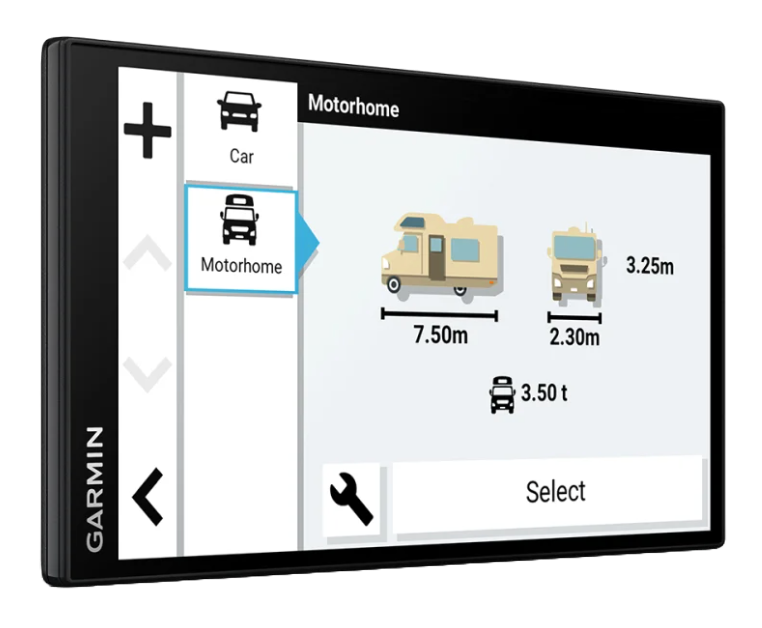 garmin : top pour le gabarit