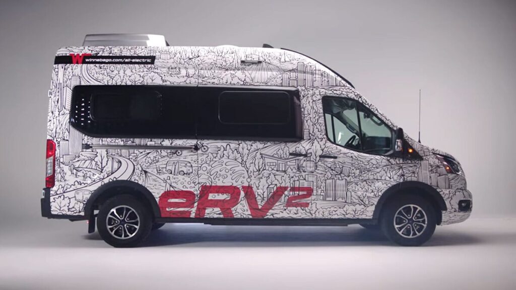 Camping car electrique 3 camping car avec un moteur electrique