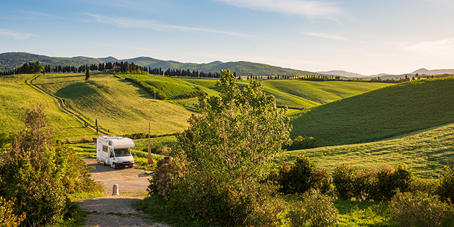 Camping car italie