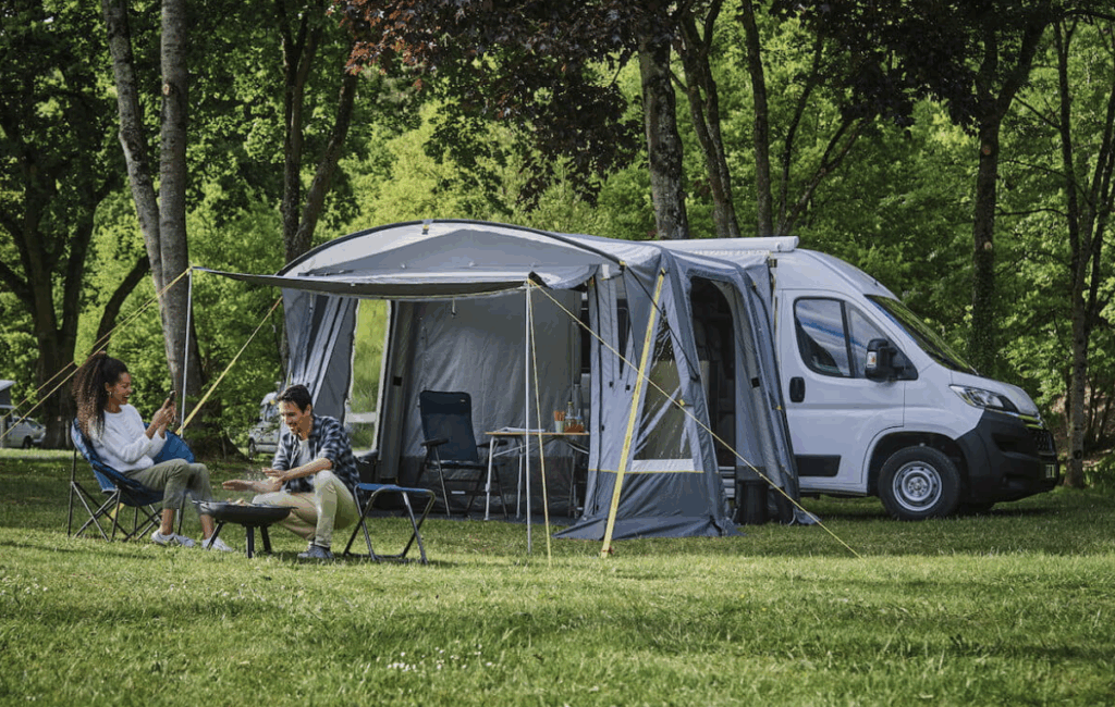 Auvent gonflable camping car : comparatif