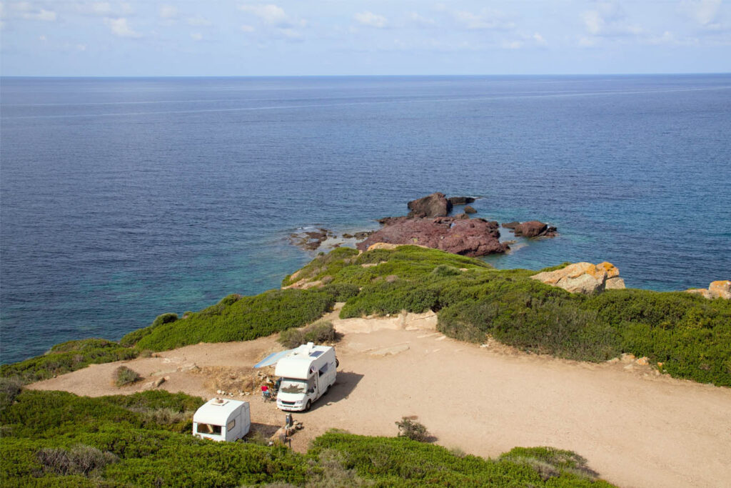 Corse 2 Corse en camping car : Aire