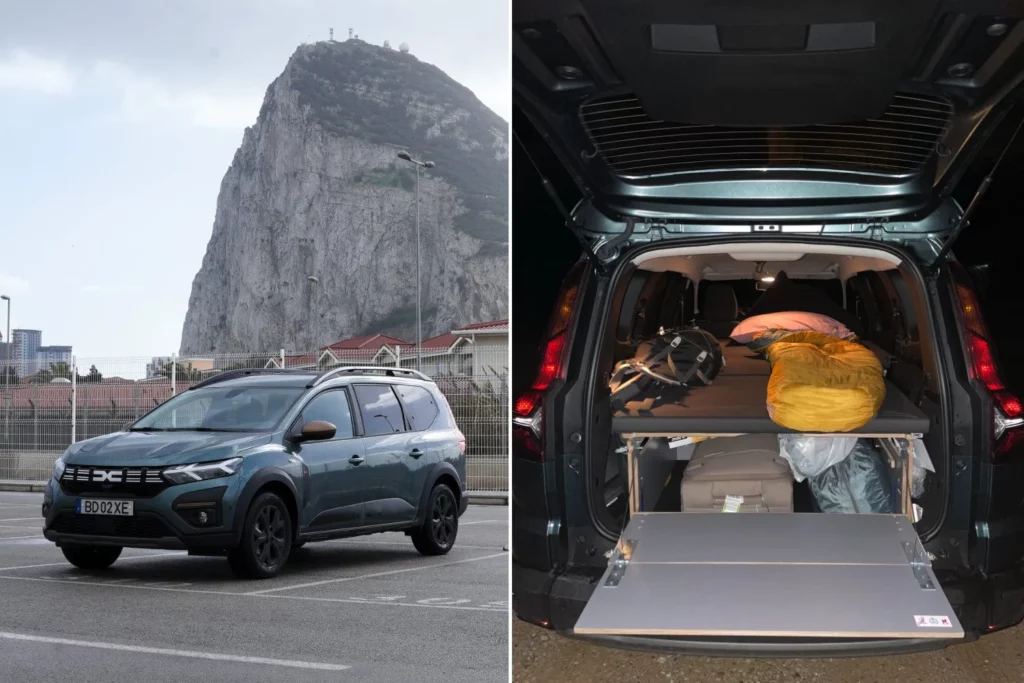 gibraltar dacia parking