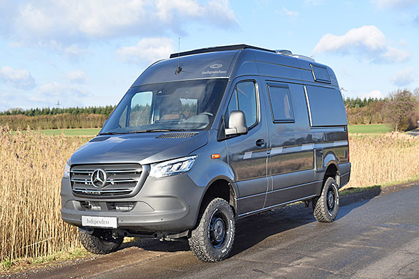 Le camping car tout terrain mercedes