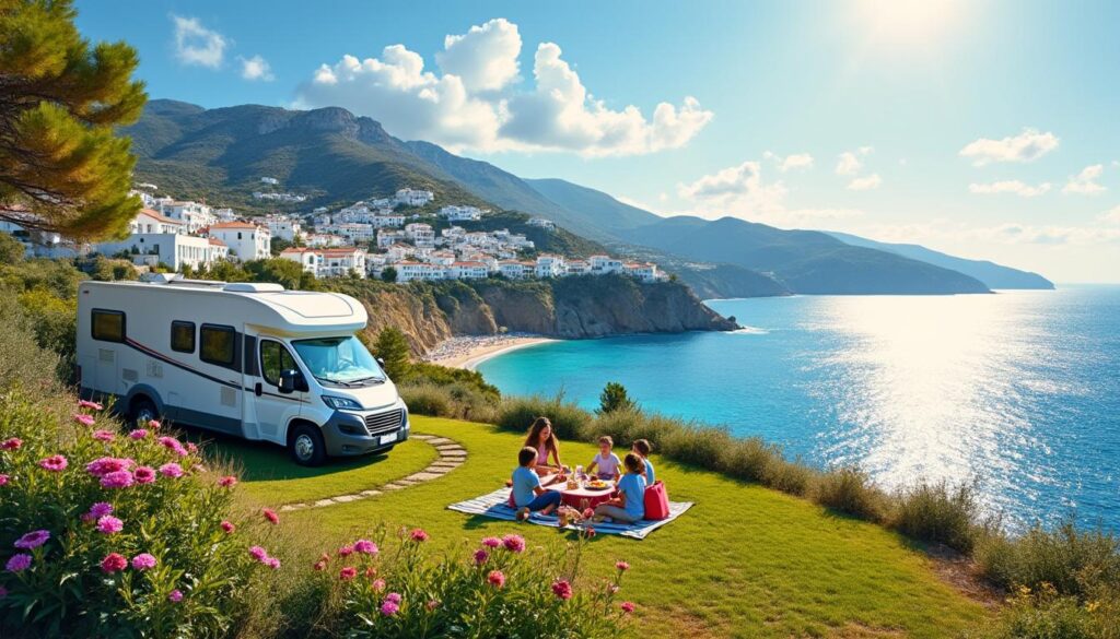 Camping car en espagne