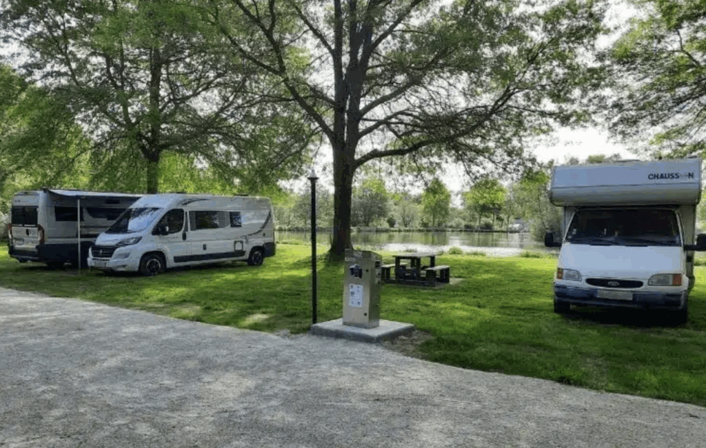 stationner un camping car : aire municipale