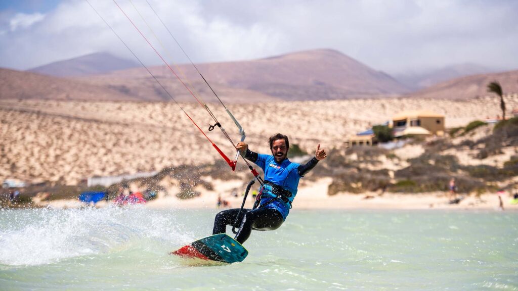 Location camping car Fuerteventura : Kite Surf